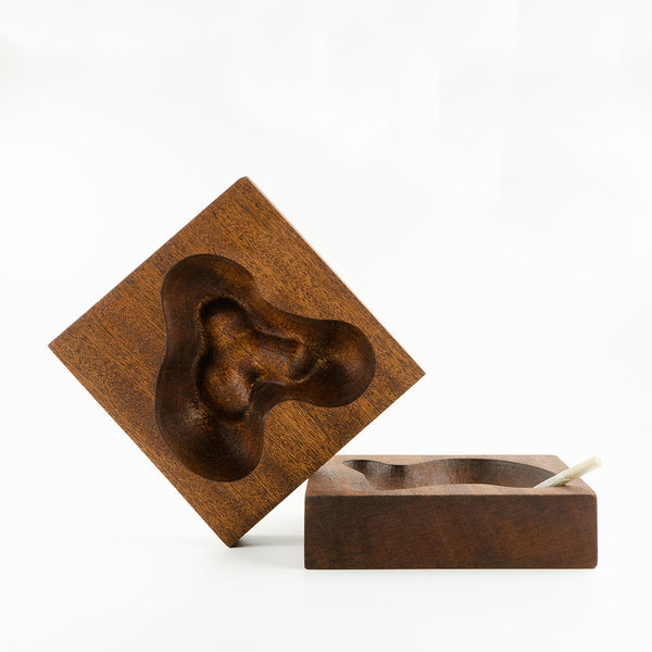 Mahogany Ashtray